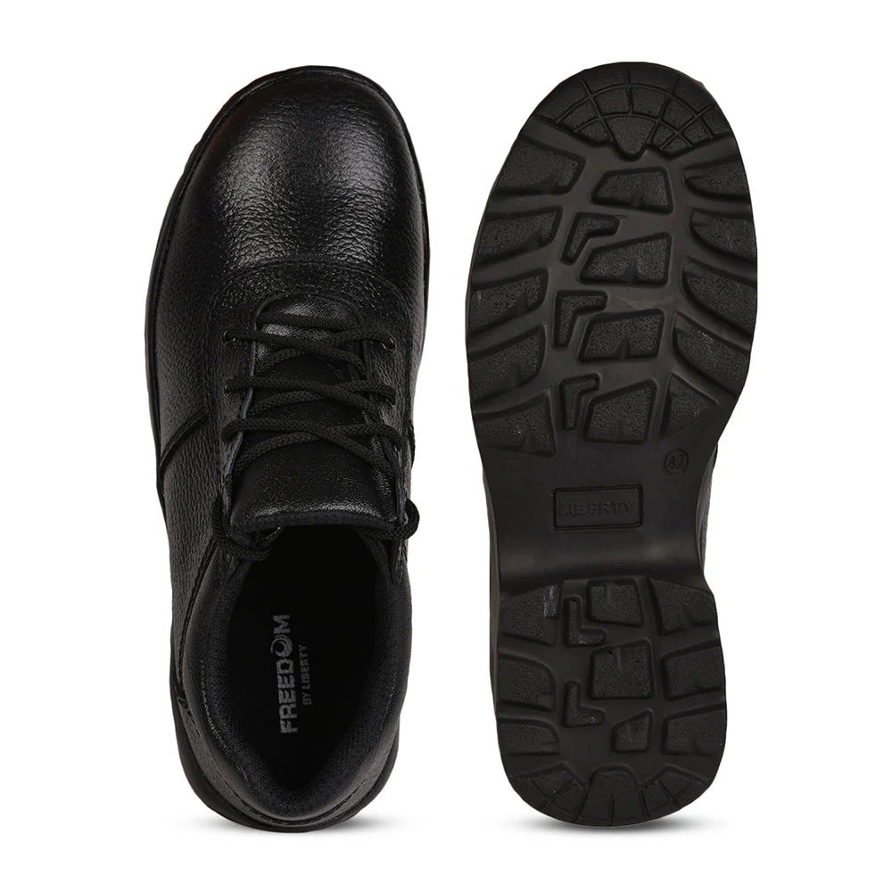 Freedom By Liberty Mens SHAKTI-ST Lacing Black Safety Shoe - Image 4
