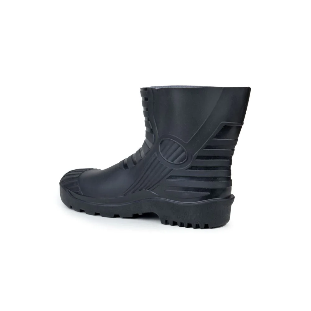 Freedom By Liberty Mens HITECH-E Safety Non Lacing Black Gum Boot - Image 5