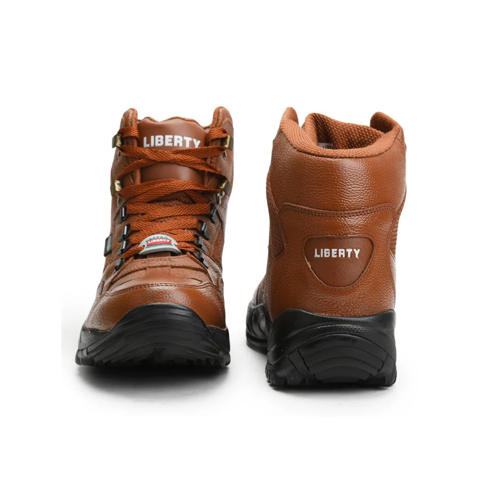Freedom By Liberty Mens SHAURYA Defence Lacing Tan Trekking Boots - Image 6