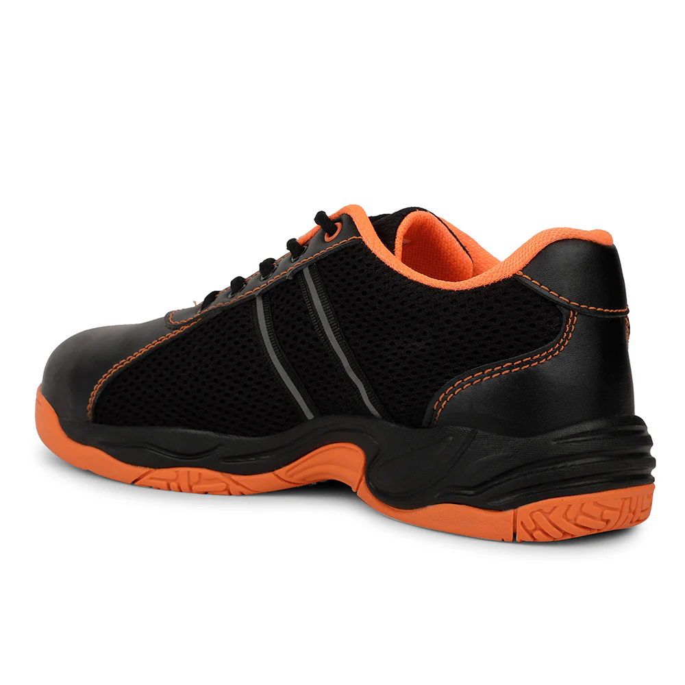 Freedom Orange Lacing Safety Shoes For Men ROCKELETST By Liberty - Image 5