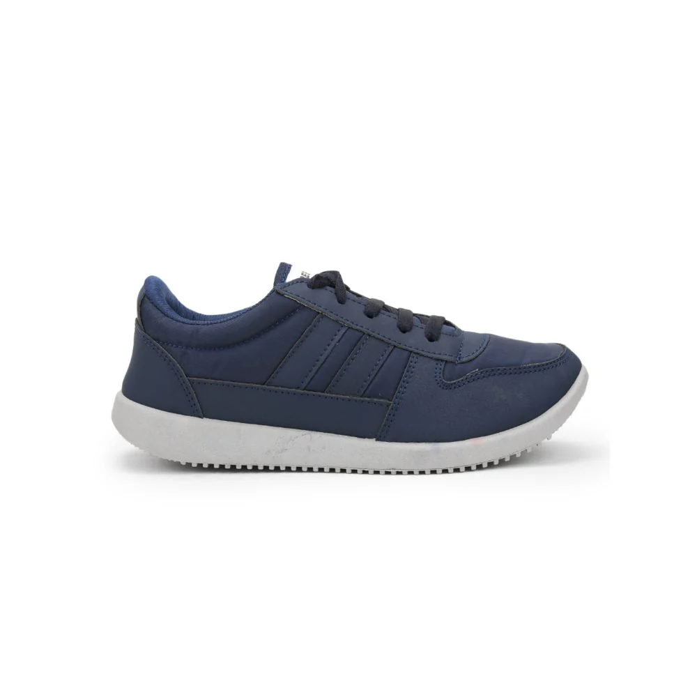 Freedom Casual Blue Pt. Lacing Shoes For Men JUMP By Liberty - Image 2