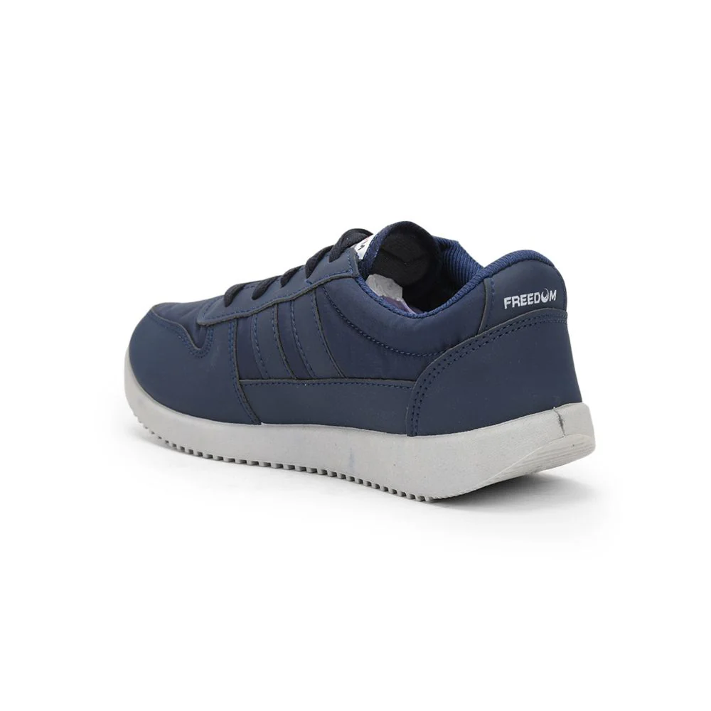 Freedom Casual Blue Pt. Lacing Shoes For Men JUMP By Liberty - Image 5