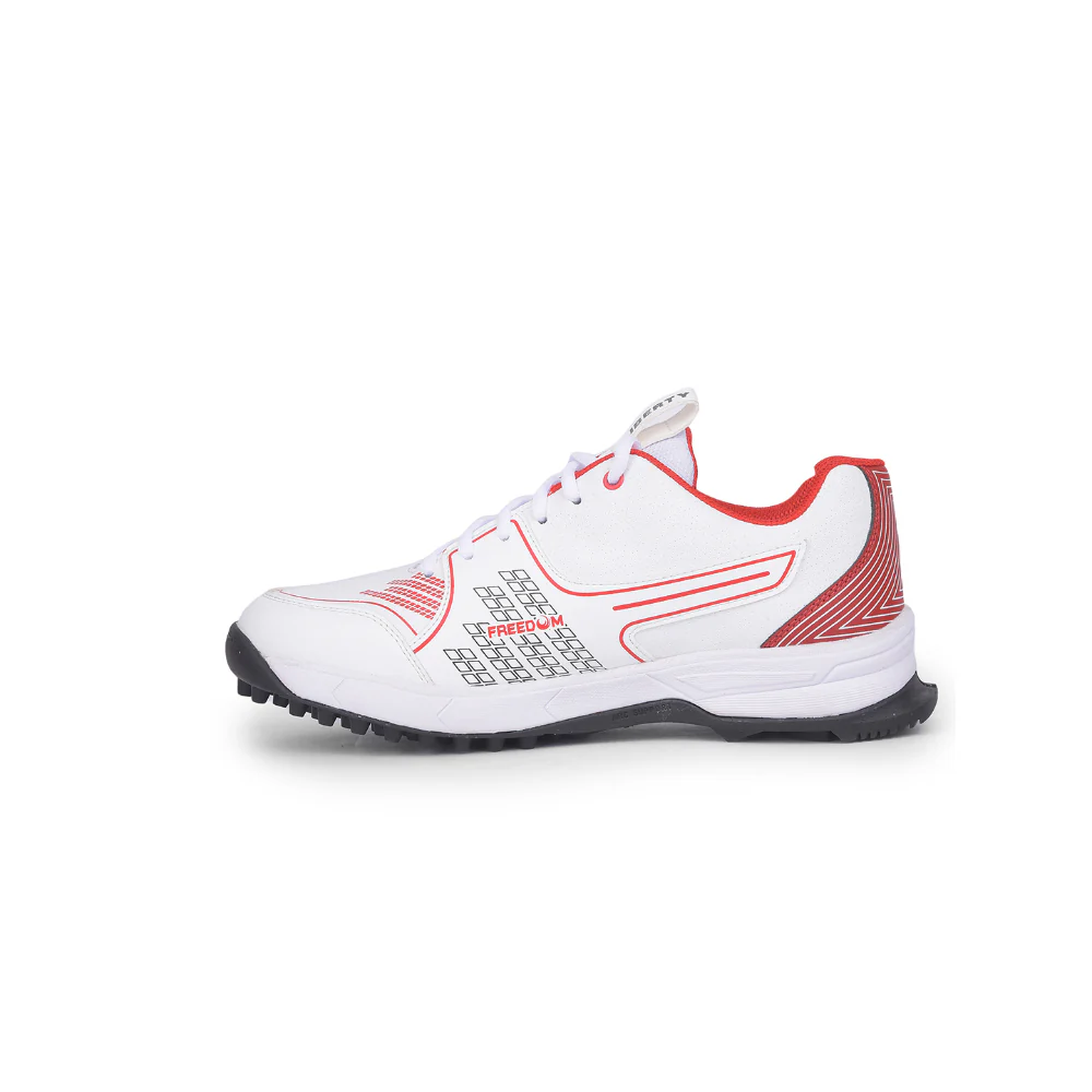 FREEDOM Sports Red Cricket Shoes For Men CRICSTAR01 By Liberty - Image 3