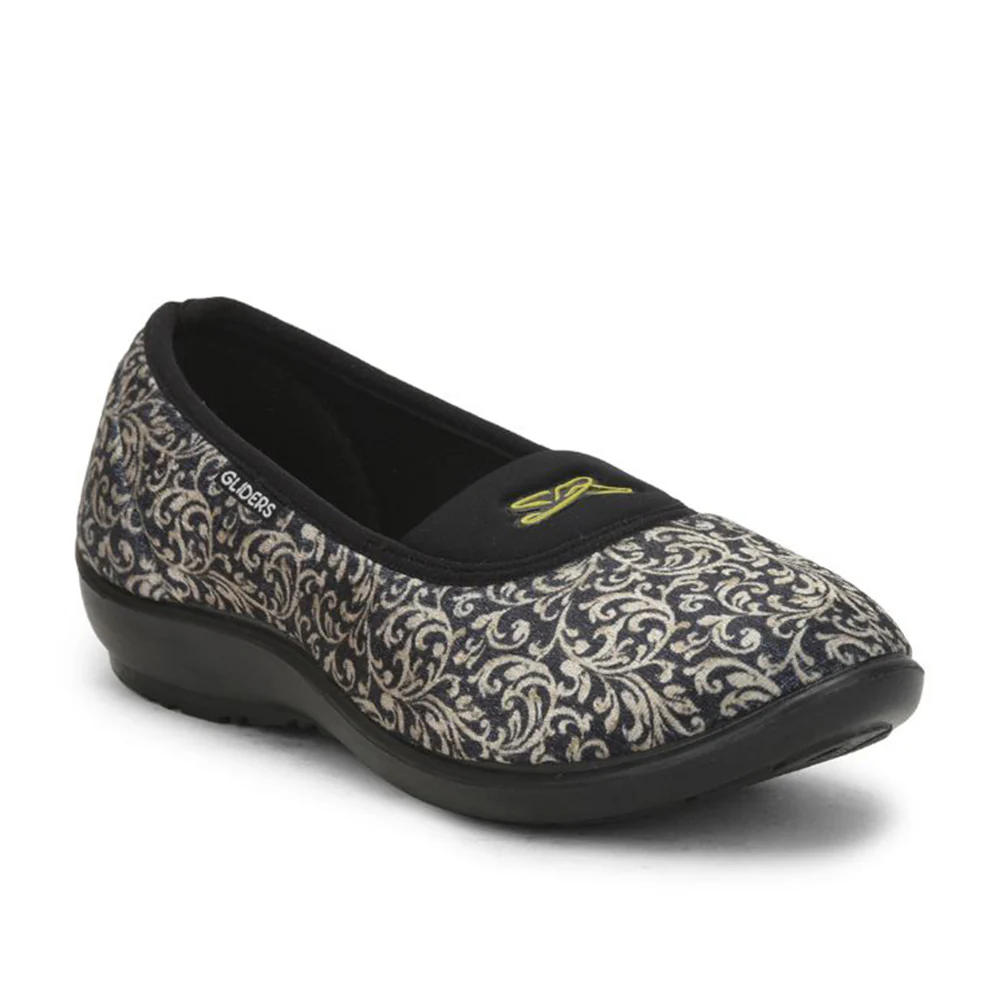 Gliders (Beige) Casual Ballerina Shoes For Ladies ELENA-133 By Liberty