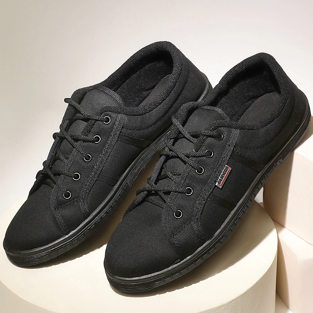 Gliders Black Casual Lace Up Shoes For Men JUMPER-E By Liberty - Image 5