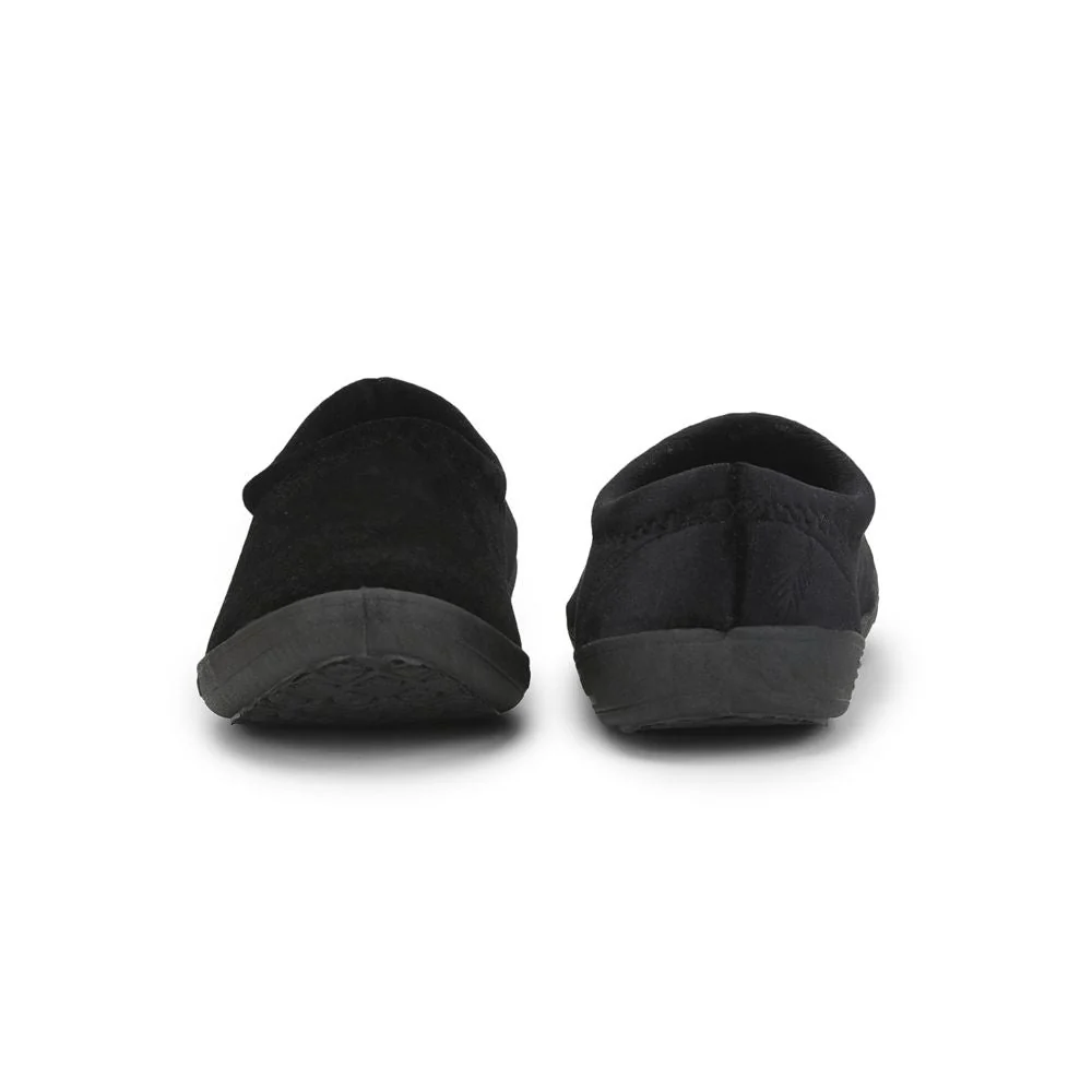Gliders (Black) Casual Slip on Shoes For Ladies HILSON-2E By Liberty - Image 4