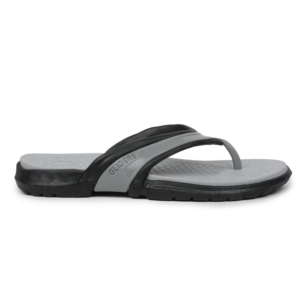 Gliders Casual Grey Flip Flop For Men GOOGLE By Liberty - Image 2
