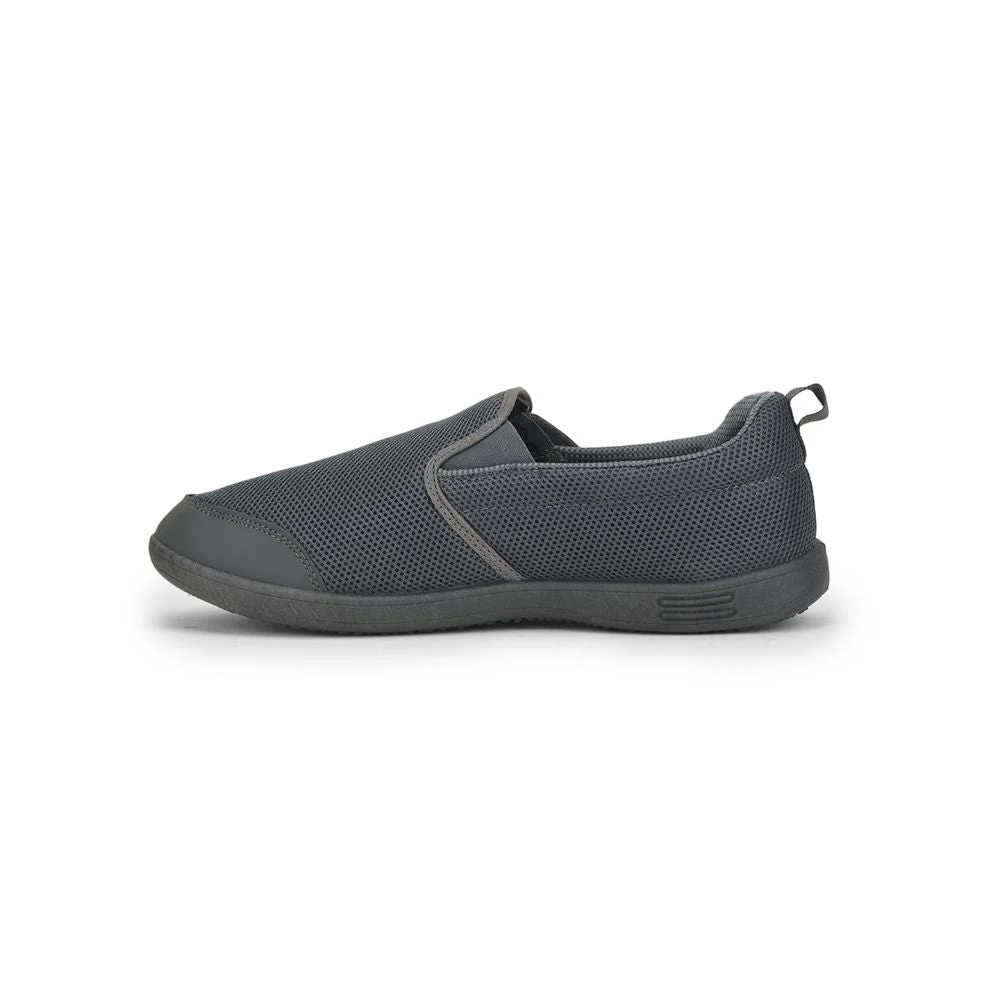 Gliders (Grey) Casual Slip on Shoes For Men BUMPER By Liberty - Image 3
