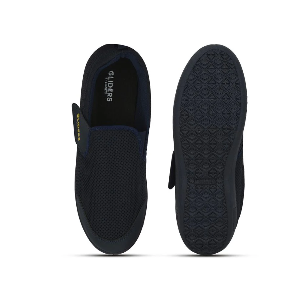 Gliders (N.Blue) Casual Slip on Shoes For Men BUMPER By Liberty - Image 4