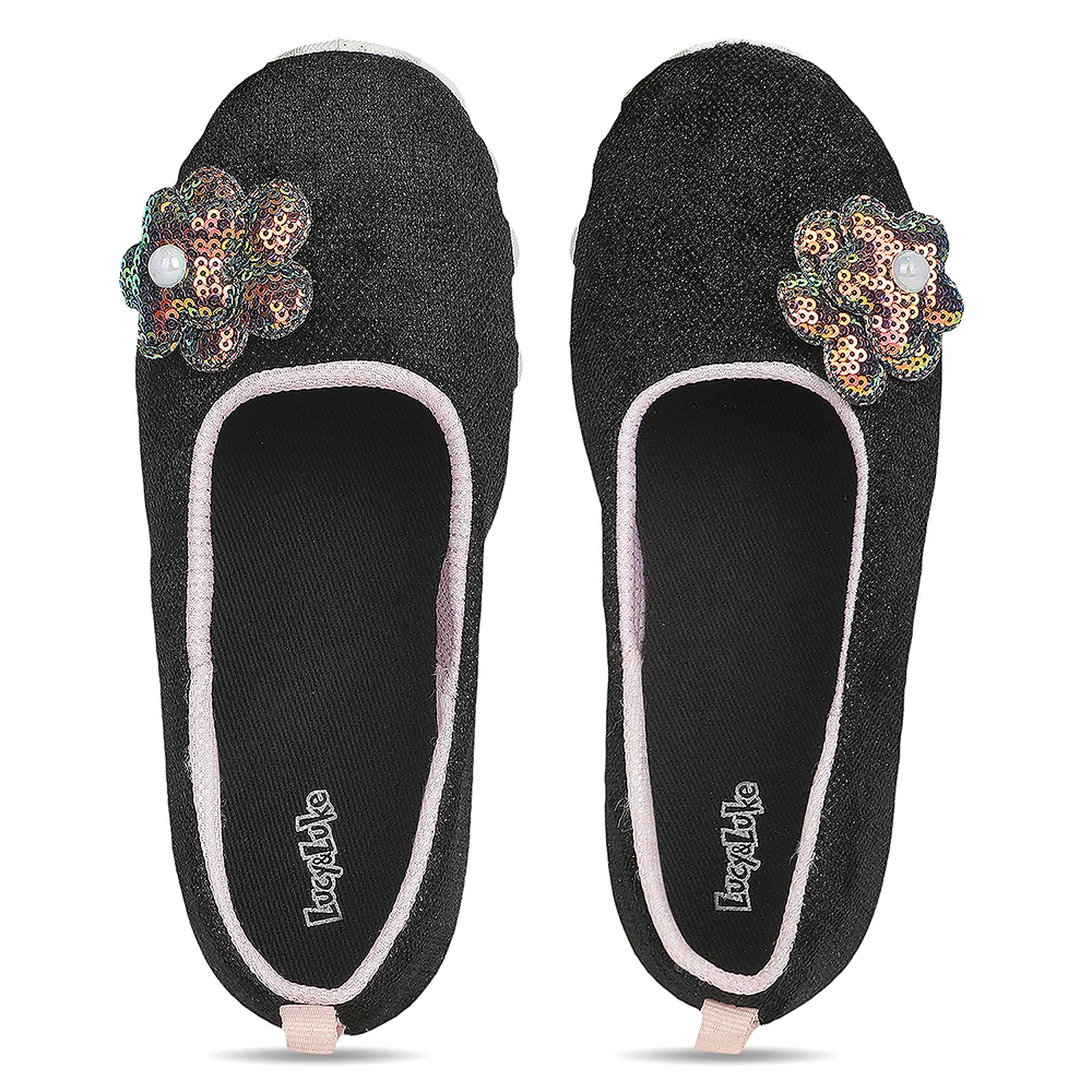 Healers Black Casual Flat Sandal for Men LEEKSER-1E by Liberty - Image 8