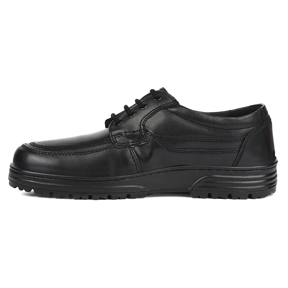 Healers Black Formal Lacing Derby Shoes For Men 719053AN By Liberty - Image 3
