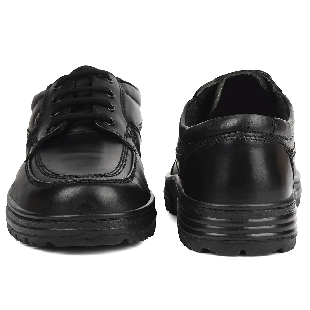 Healers Black Formal Lacing Derby Shoes For Men 719053AN By Liberty - Image 6