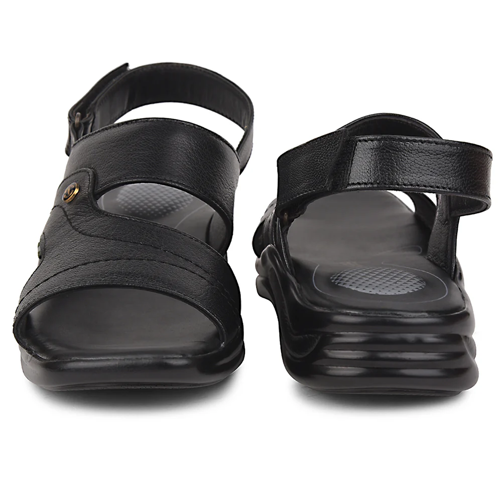 Healers Black Formal Sandal For Men 2013-123 By Liberty - Image 6