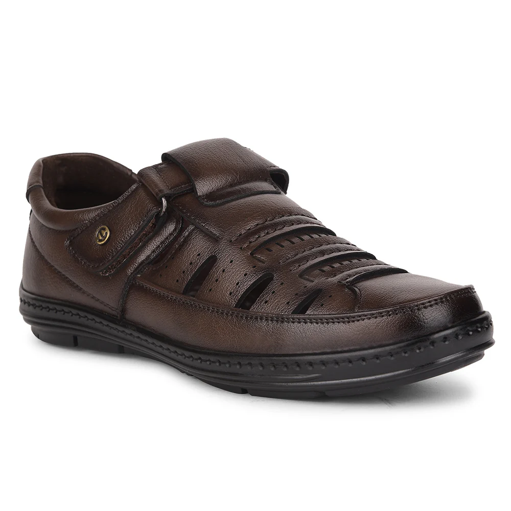 Healers Brown Casual Sandal For Men ERL-19 By Liberty