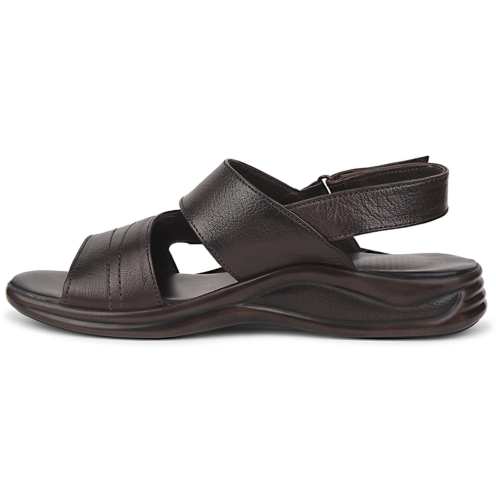 Healers Brown Formal Sandal For Men 2013-123 By Liberty - Image 3