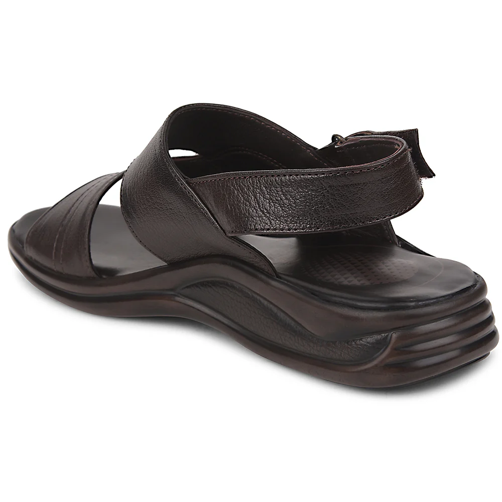 Healers Brown Formal Sandal For Men 2013-123 By Liberty - Image 4
