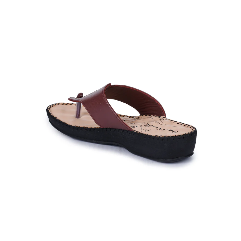 Healers By Liberty DR-519 Comfort Cherry Slippers For Women - Image 6