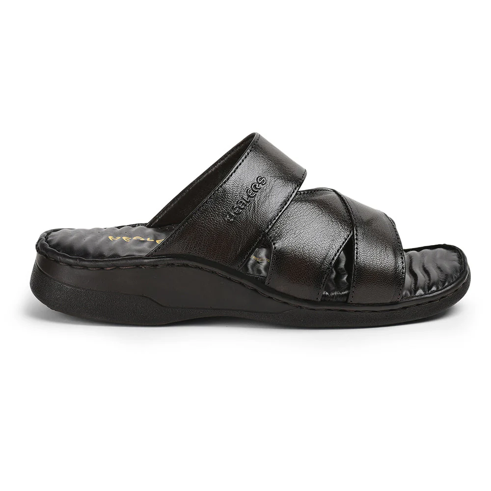 Healers By Liberty Men 2191-51 Brown Casual Slippers - Image 2