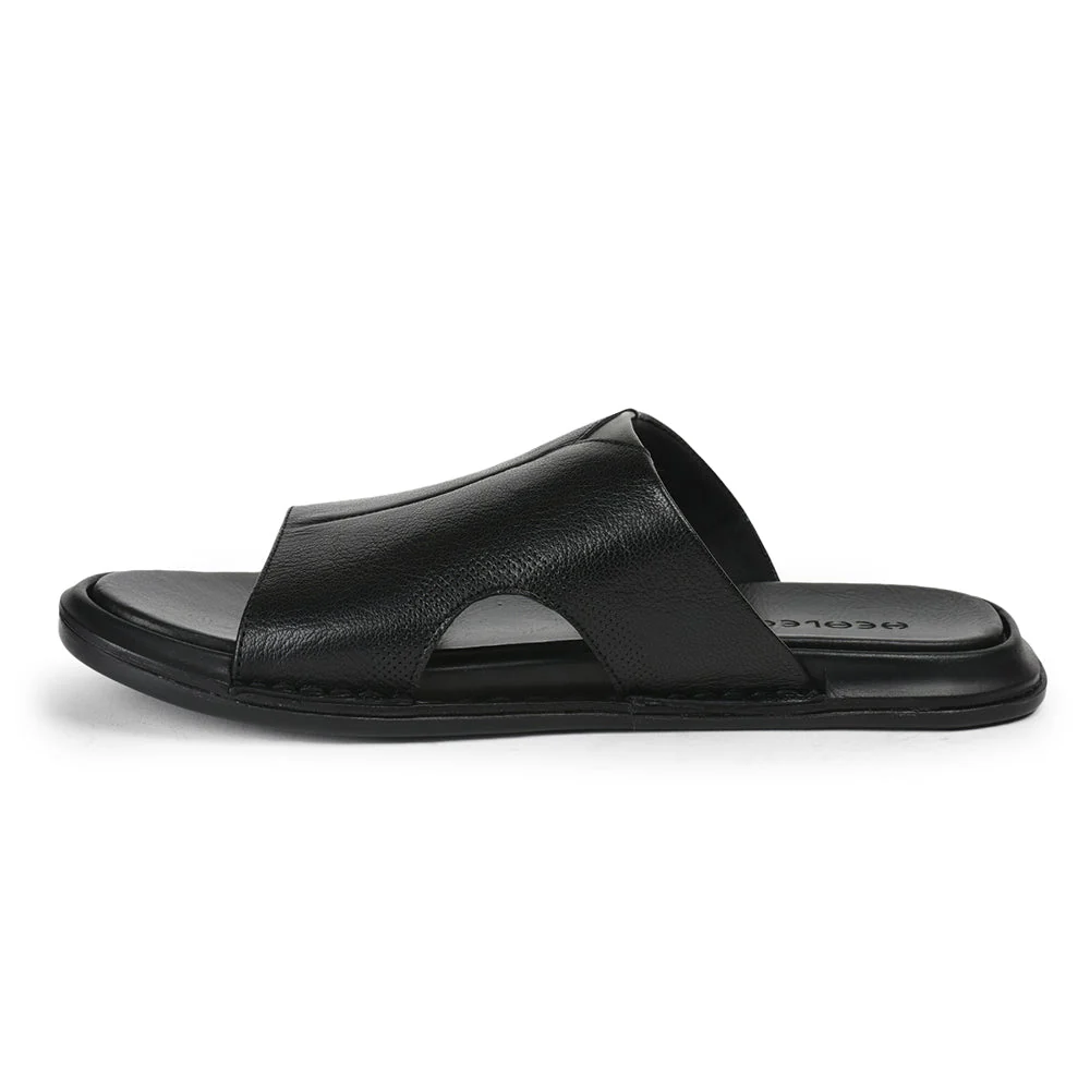 Healers By Liberty Men JPL-264 Black Casual Slippers - Image 3