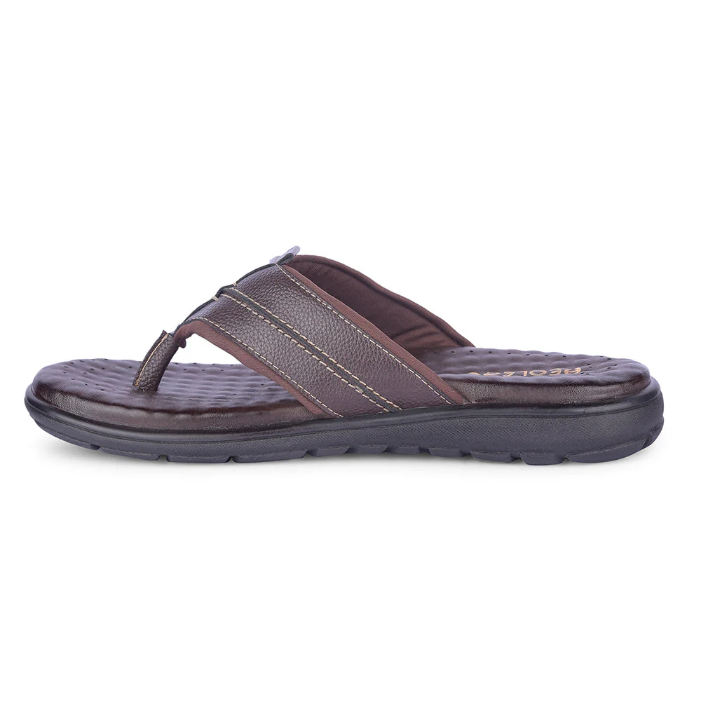 Healers By Liberty Mens CSS-1 Brown Casual Thong - Image 3