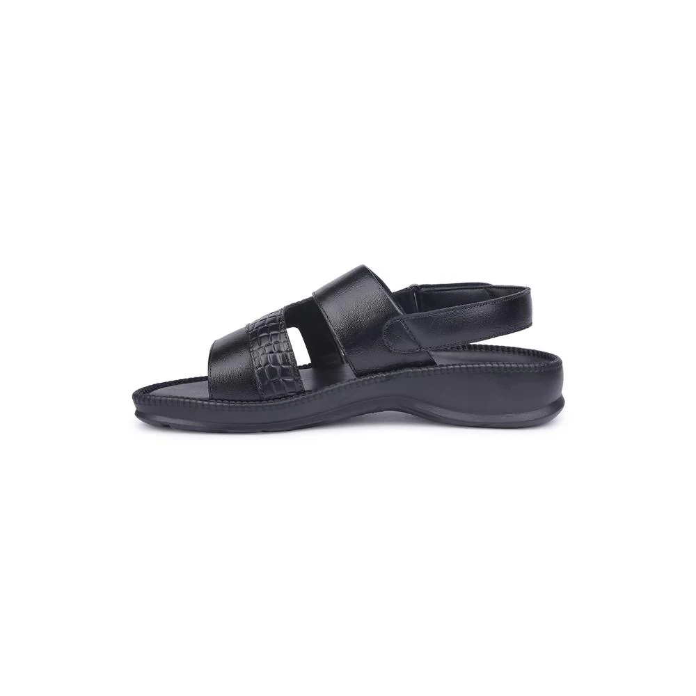 Healers By Liberty Mens OSL-60 Black Formal Sandal - Image 3