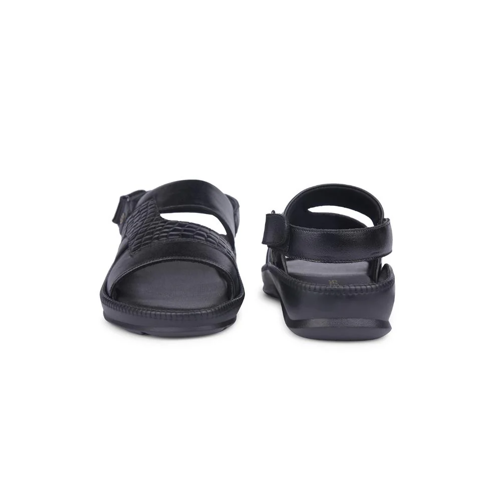 Healers By Liberty Mens OSL-60 Black Formal Sandal - Image 5