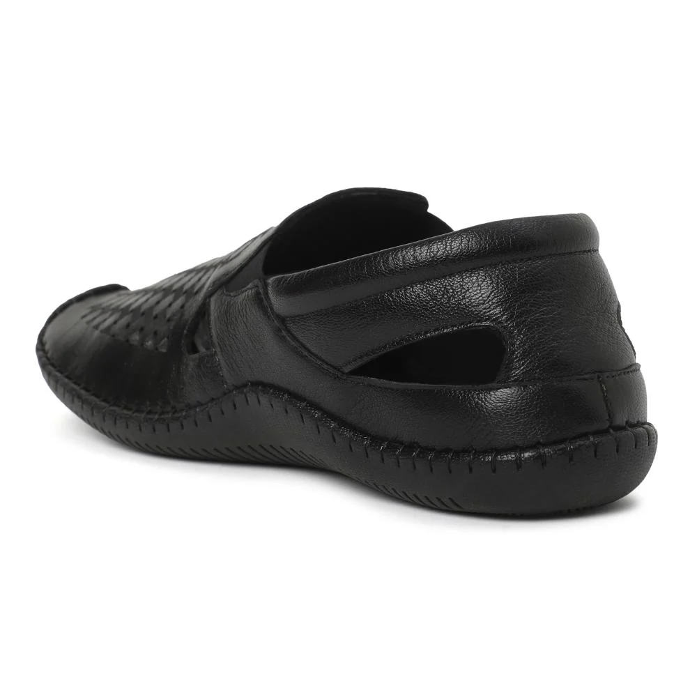 Healers By Liberty OSL-55 Casual Sandal For Mens (Black) - Image 3