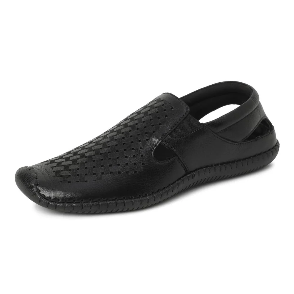 Healers By Liberty OSL-55 Casual Sandal For Mens (Black) - Image 4