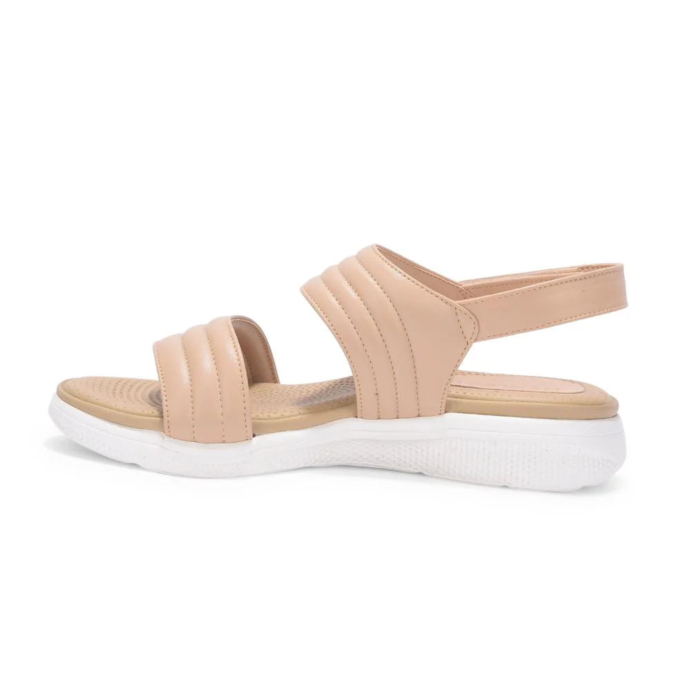 Healers By Liberty Women SFL-2 Beige Casual Sandal - Image 3