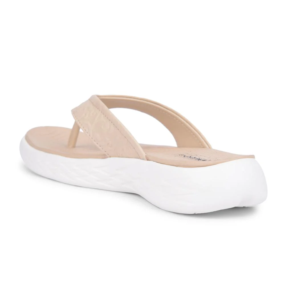 Healers Casual Beige Slipper For Women SOFIA-1E By Liberty - Image 5