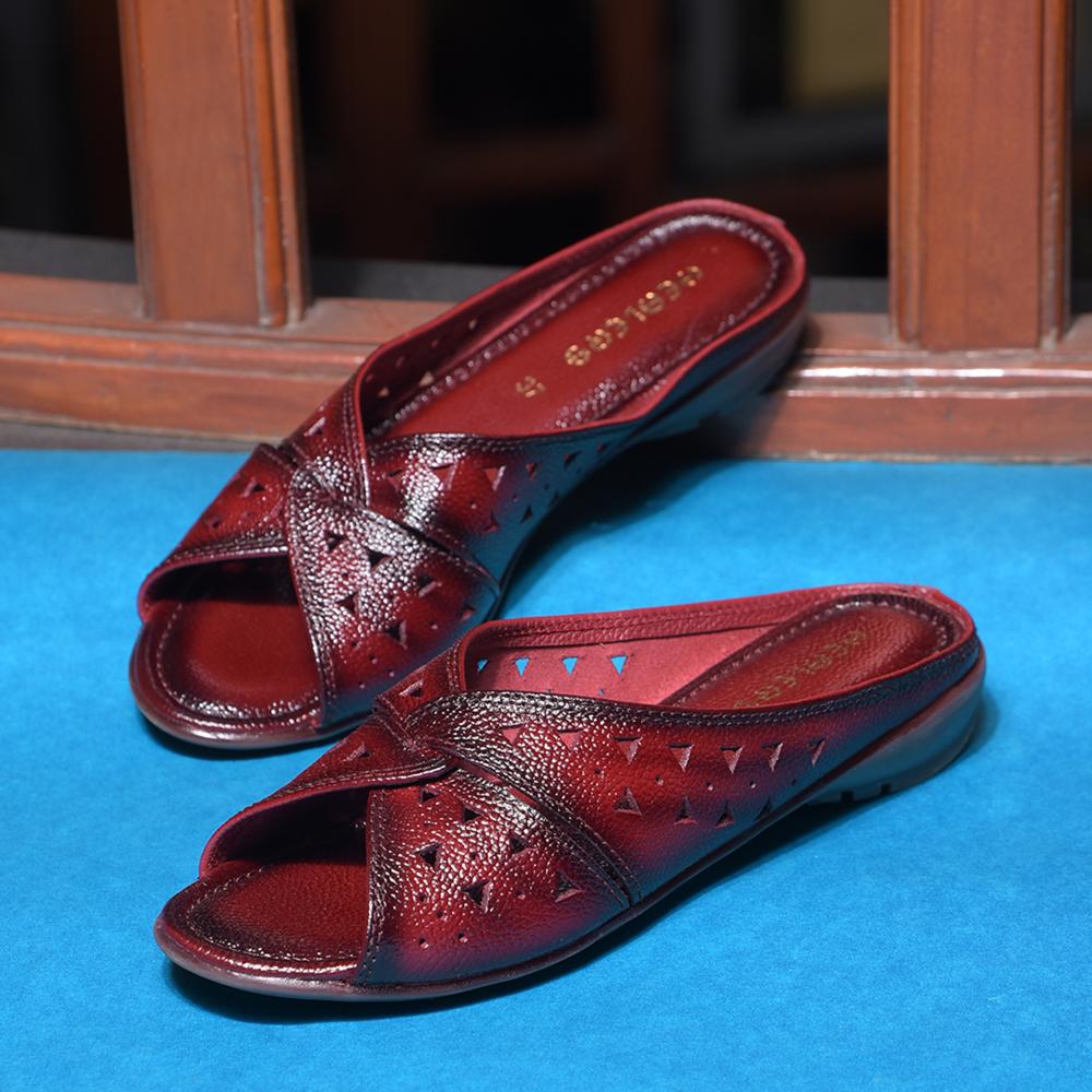 Healers Casual Cherry Slippers For Women TLO-62 By Liberty - Image 4