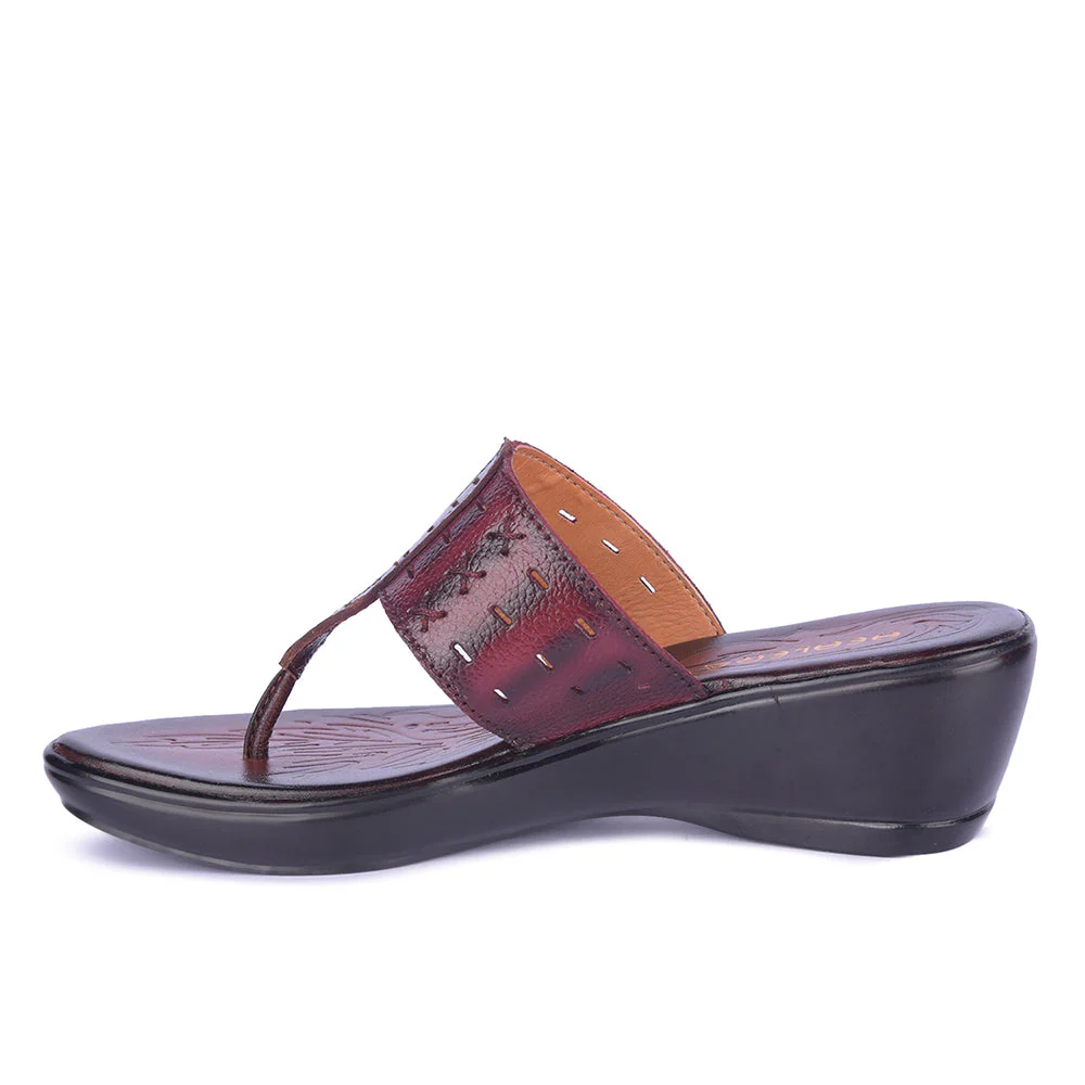 Healers By Liberty Women TLO-63 Cherry Wedges Fashion Slippers - Image 3