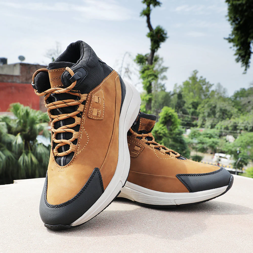 Healers Casual Camel Lacing Shoes For Men A576-01 By Liberty - Image 4