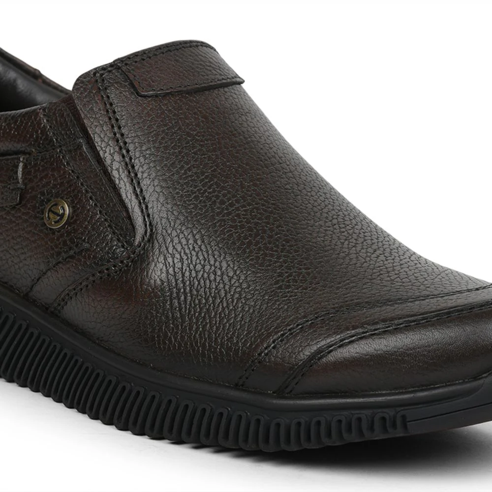 Healers Casual (D.Brown) Slip-On Shoes For Men DTL-81 By Liberty - Image 5