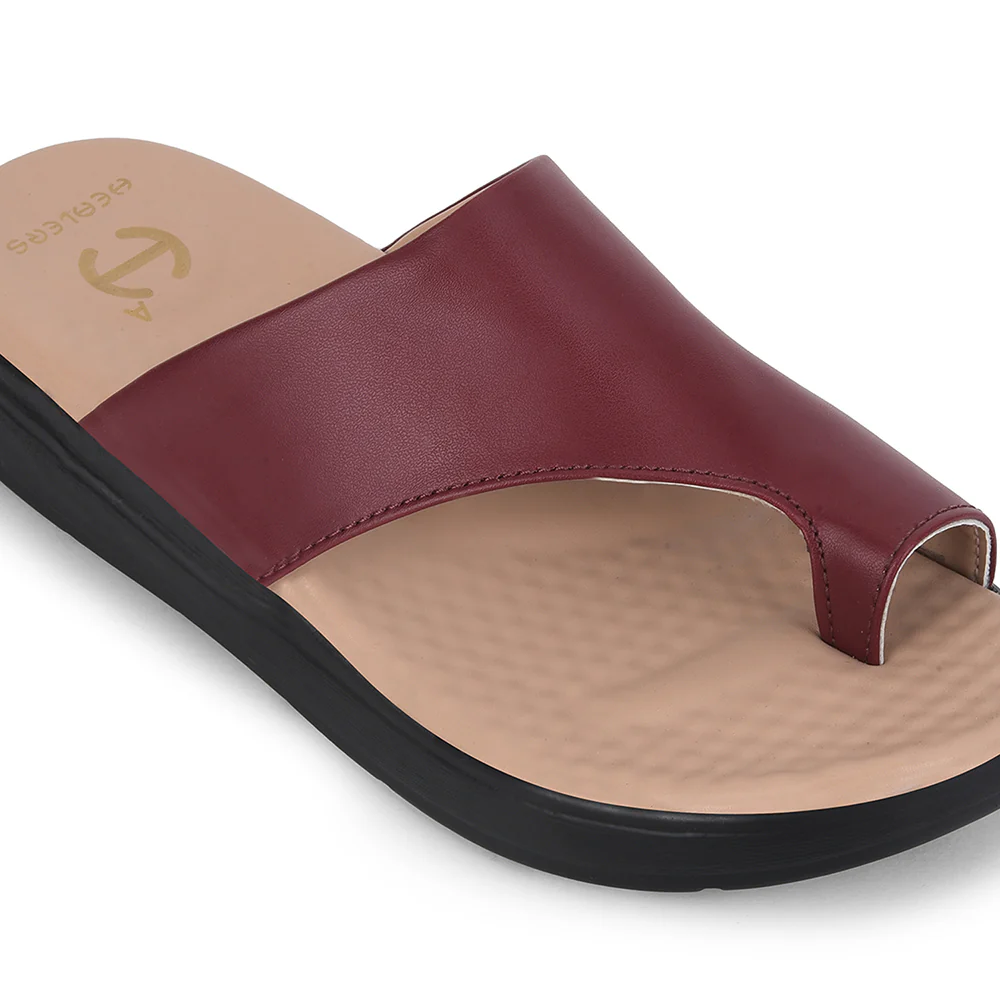 Healers Cherry Casual Toe Ring Slipper For Women ZUBIE-3E By Liberty - Image 5