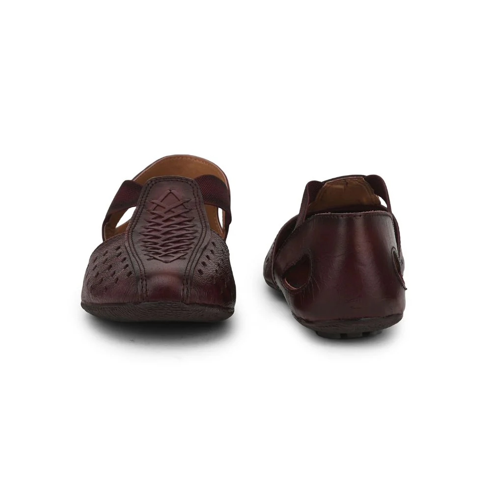 Healers Fashion Sandal For Ladies (Cherry) TLO-08 By Liberty - Image 4