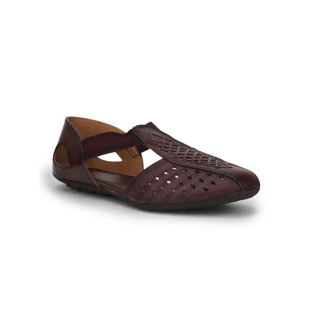Healers Fashion Sandal For Ladies (Cherry) TLO-08 By Liberty - Image 5