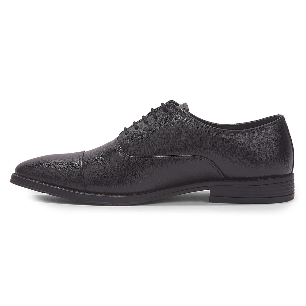 Healers Formal Black Lacing Derby Shoes For Men S201-04 By Liberty - Image 6