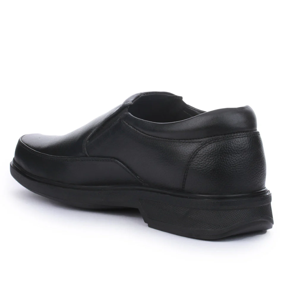 Healers Formal (Black) Slip-On Loafers Shoes For Men FL-1413 By Liberty - Image 6