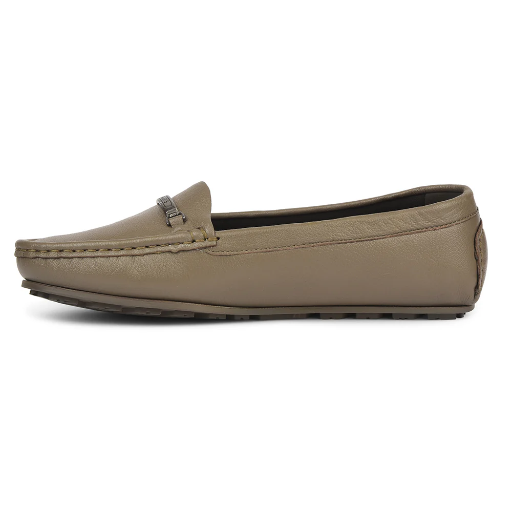 Healers Grey Casual Ballerina For Women JJL-26 By Liberty - Image 3