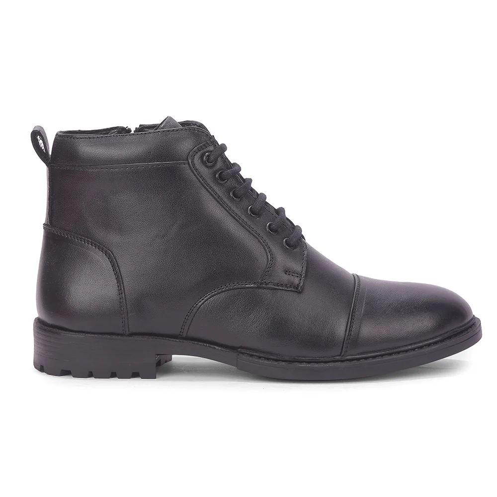 Healers HML-81E Black Casual Lacing Boot for Men by Liberty - Image 3