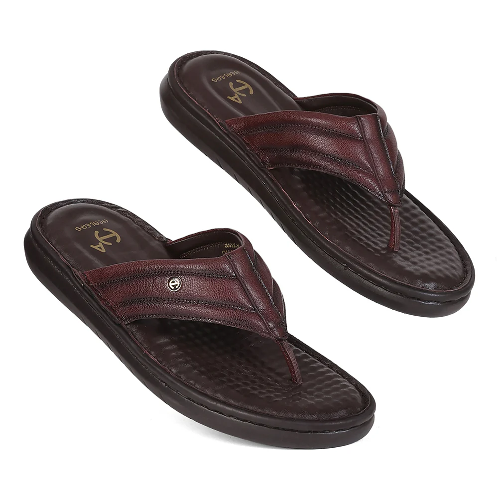 Healers LAS-3 Cherry Casual Slip-on Slippers for Men by Liberty - Image 7