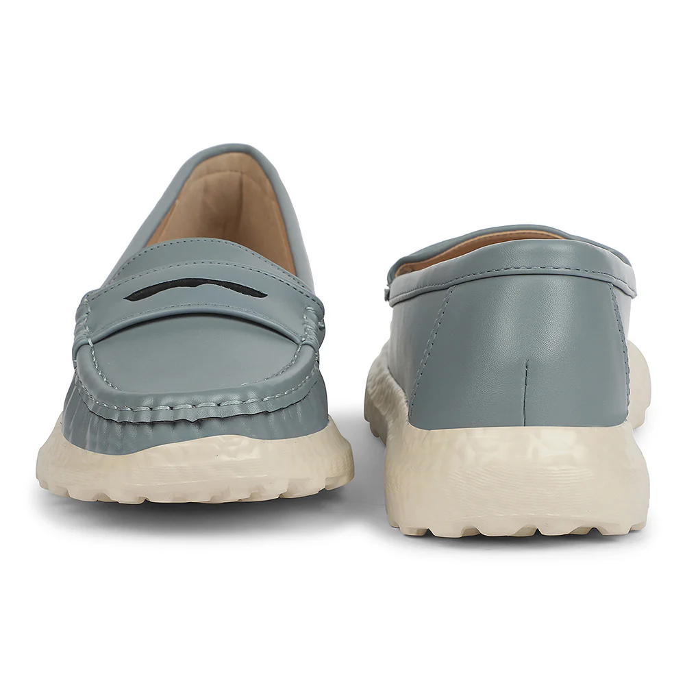 Healers Sky Blue Casual Flat Ballerina for Women ZQ-FDBL-11 by Liberty - Image 6