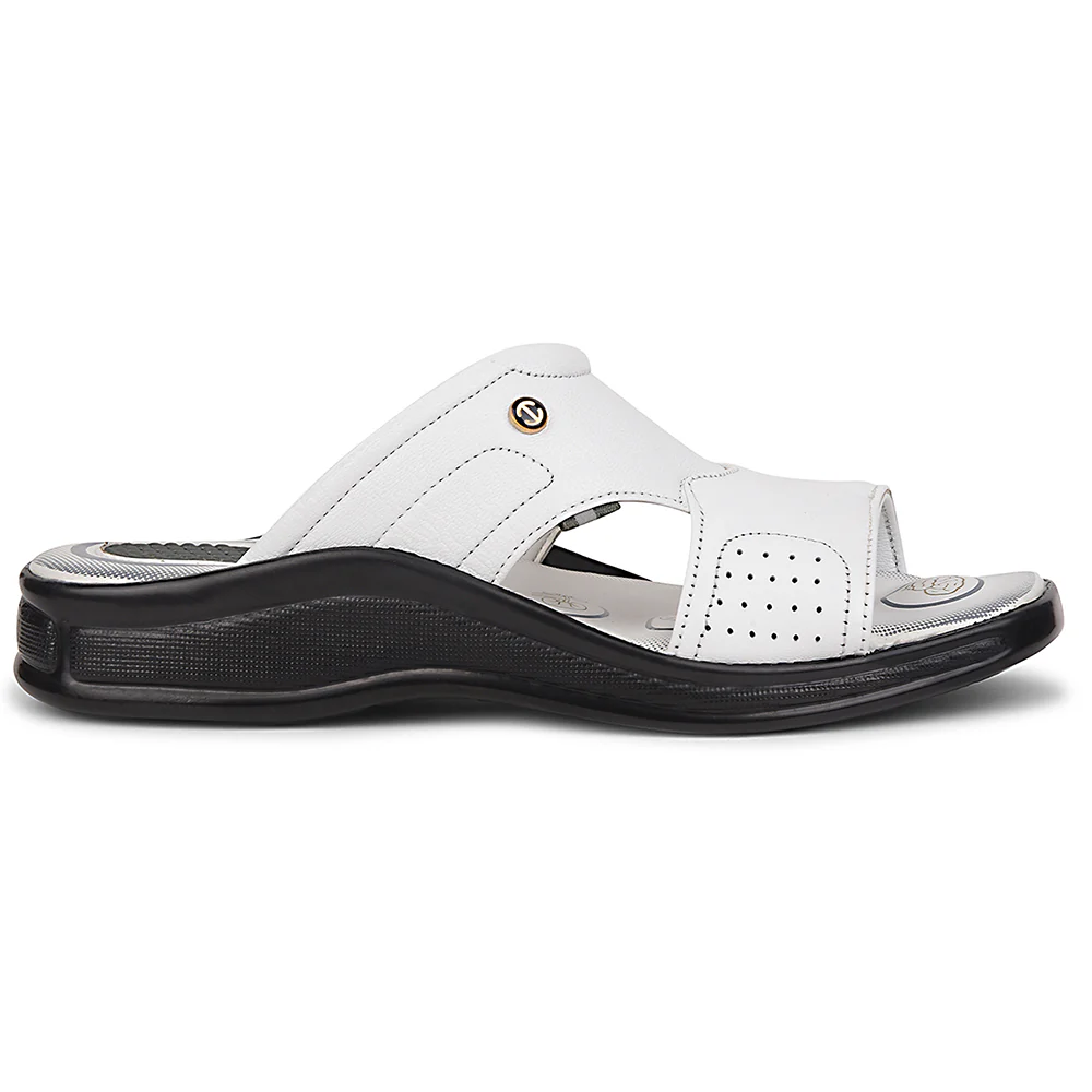 Healers White Formal Sandal For Men 2050-617 By Liberty - Image 2