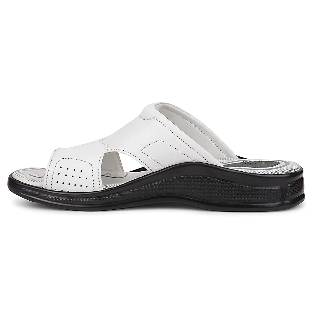 Healers White Formal Sandal For Men 2050-617 By Liberty - Image 3