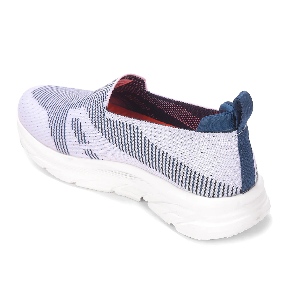 LEAP7X BELASTAR-E Teal Blue Casual Non Lacing Walking Shoes for Women by Liberty - Image 4