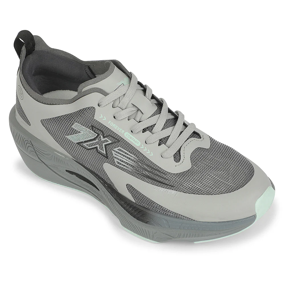 LEAP7X Black Sports Lacing Running Shoes for Women ZLP-XL-12 by Liberty