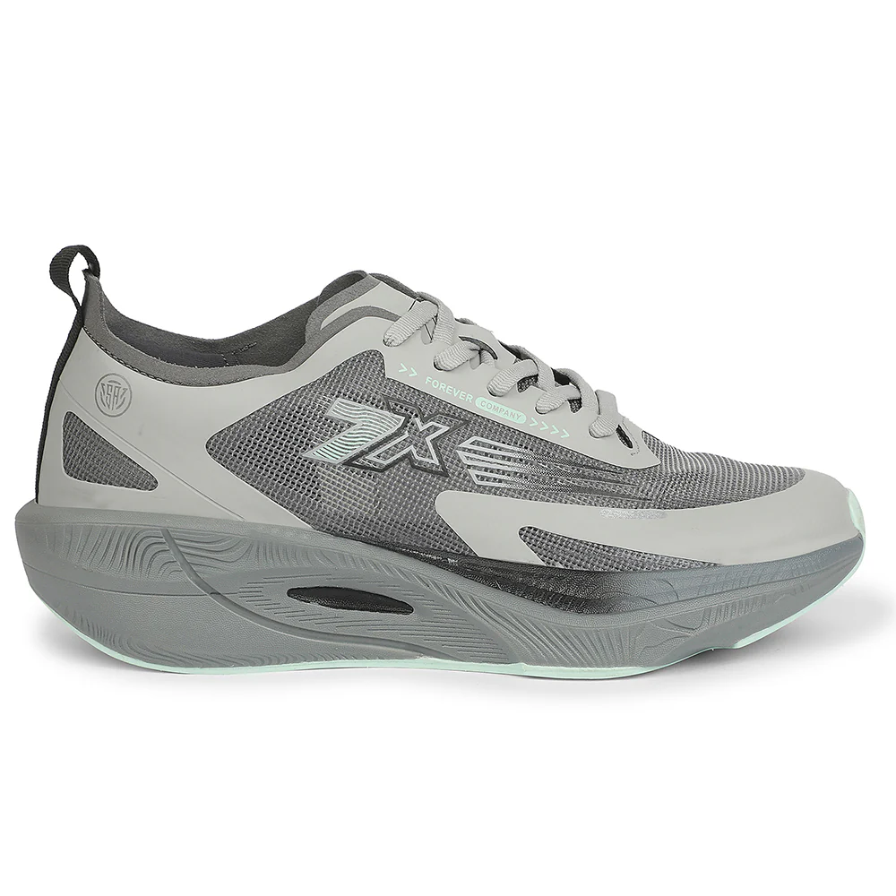 LEAP7X Black Sports Lacing Running Shoes for Women ZLP-XL-12 by Liberty - Image 2
