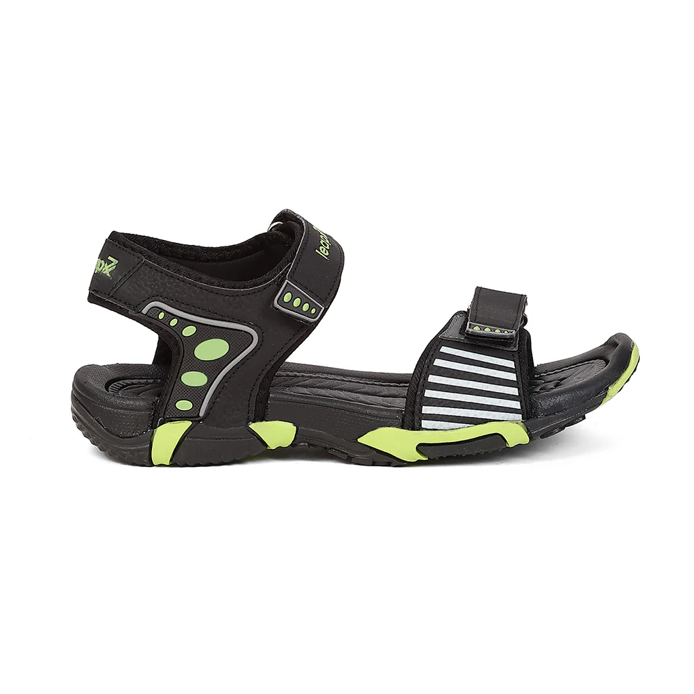 Leap7X BLAIR-30 Black Casual Flat Sandals for Men by Liberty - Image 2