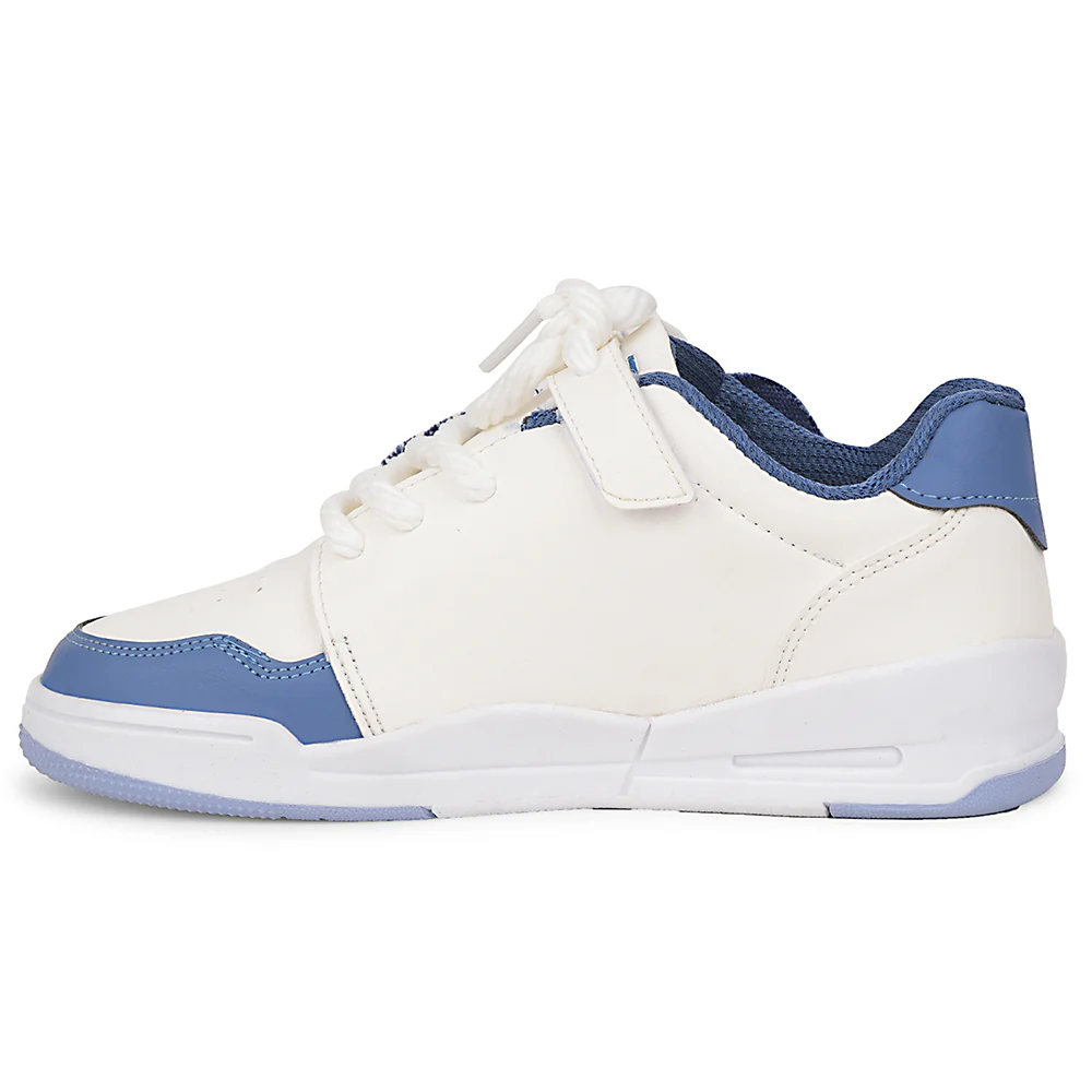 Leap7x Blue Casual Lacing Sneakers For Kids ENVY-2 By Liberty - Image 3